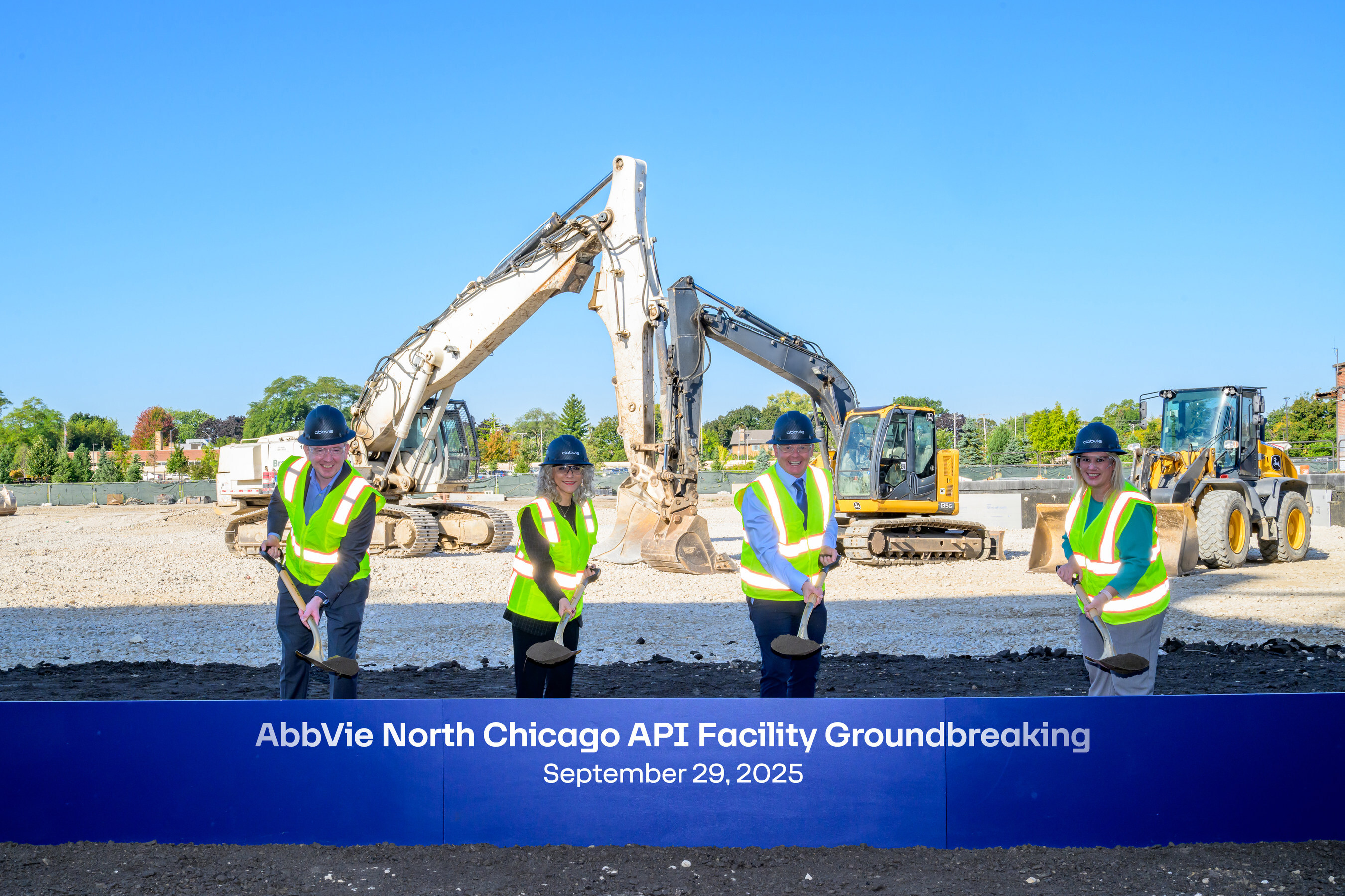 AbbVie Breaks Ground on New North Chicago Active Pharmaceutical Ingredient  Manufacturing 