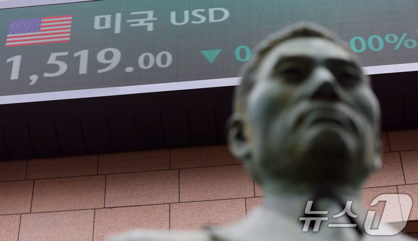 달러-원 1,548.00원대 상승, 외인 매도·결제 우위