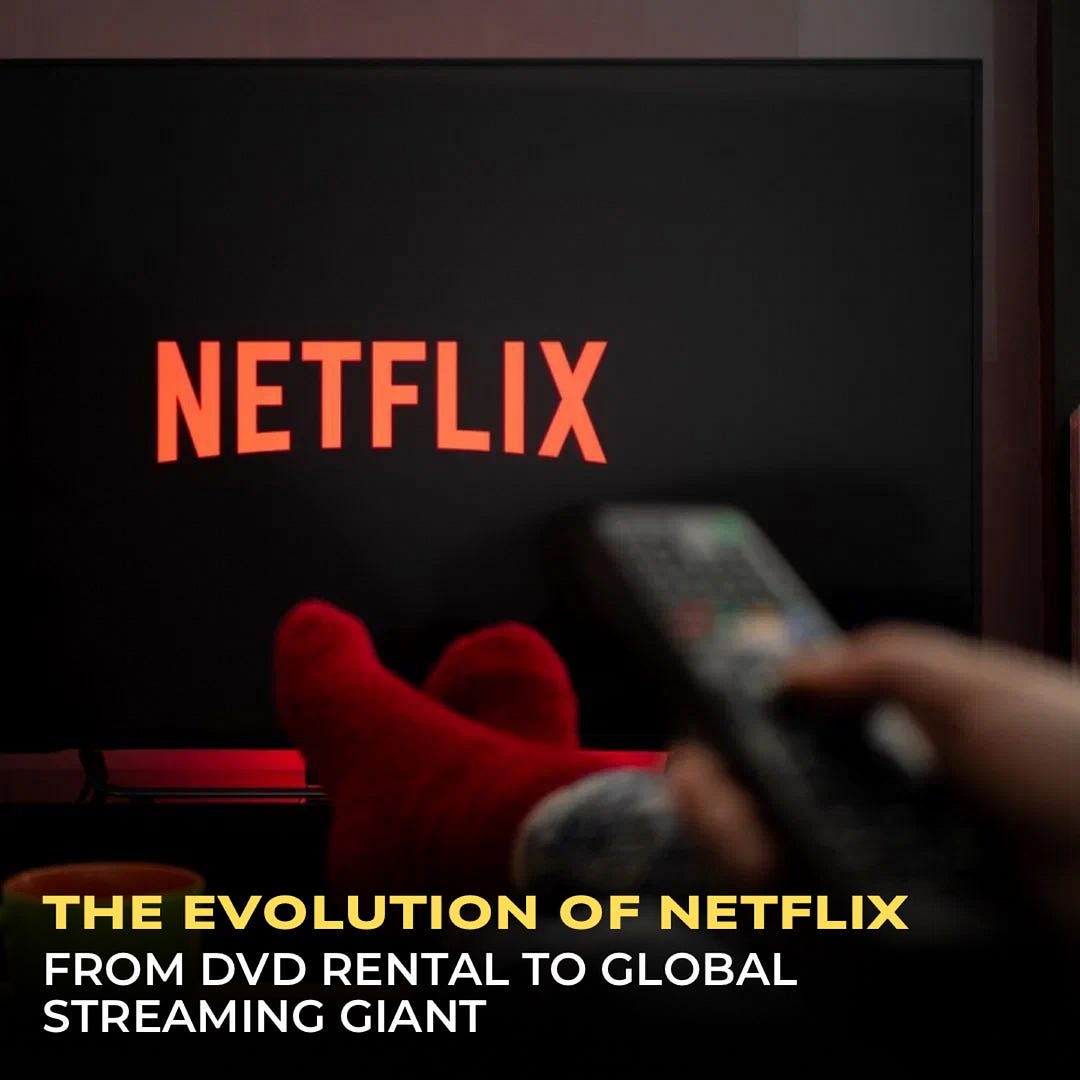 The evolution of Netflix - from DVD rental to global streaming giant ...