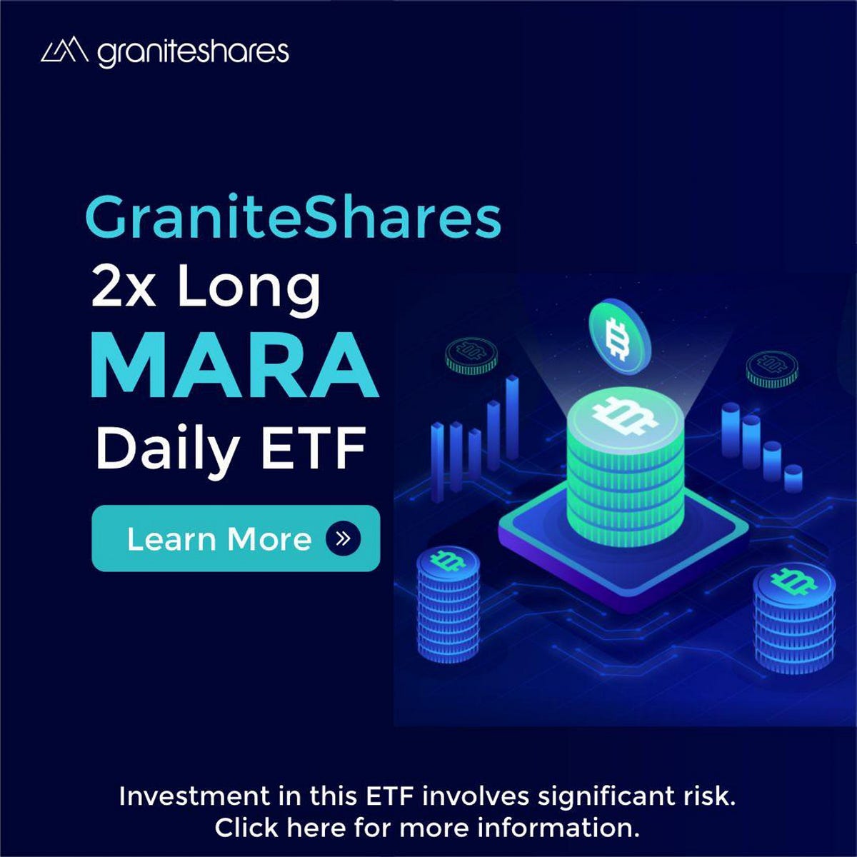 그라니트쉐어스 오토콜 MARA ETF, 주당 0.8545달러 배당 발표